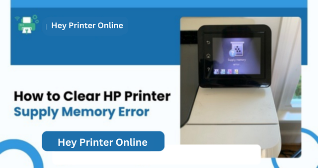 HP Printer Supply Memory Error